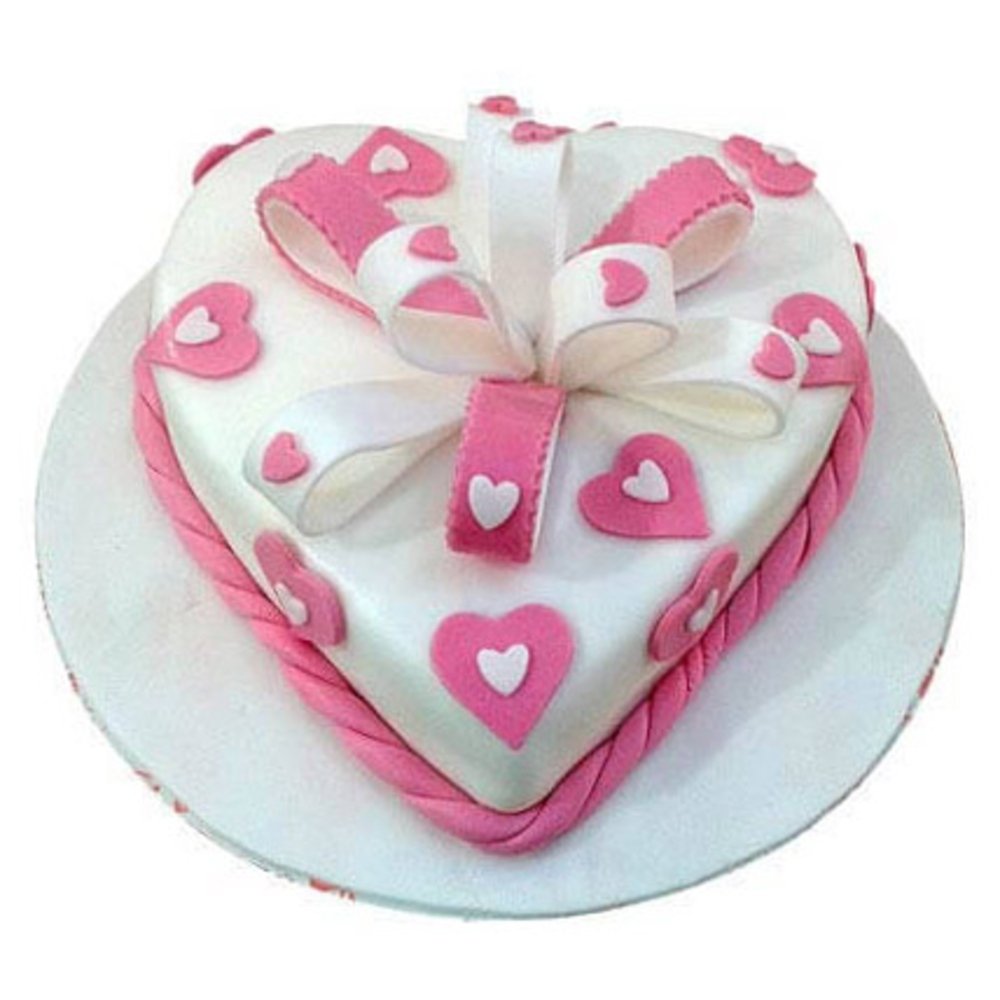 Heart Soft Plush Cake