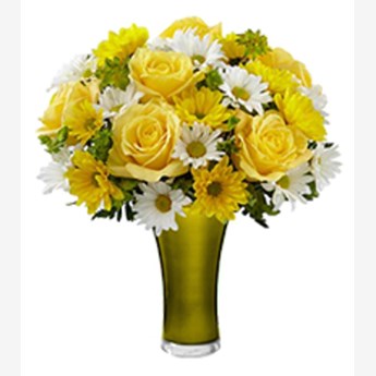Charming Rose Daisy Bouquet