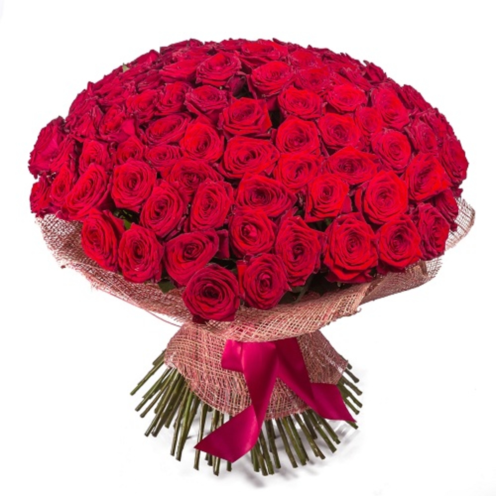 Big red Roses Bunch